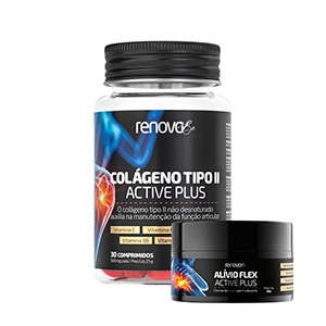 1 Pote de Colágeno Tipo 2 + 1 Balm de Dores