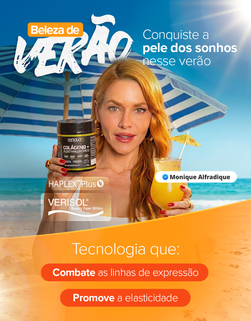 Beleza de Verão - Conquiste a pele dos sonhos nesse verão com Colágeno